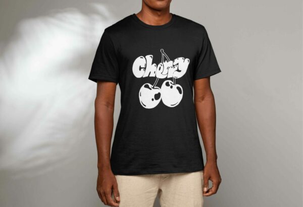 Y2K t shirt : cherry – Image 2
