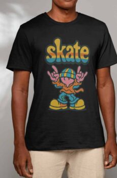 T shirt Y2K : skate