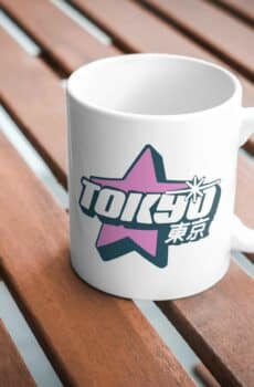 Y2K illustration : mug tokyo