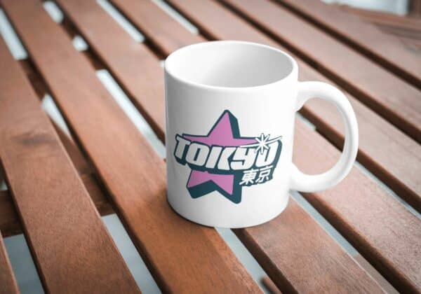 Y2K illustration : mug tokyo
