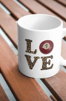 Y2K pieces : mug léopard