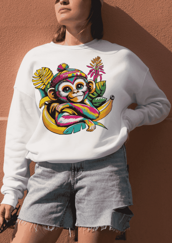 Idée pop art : pull singe – Image 2