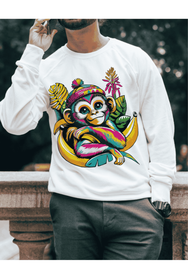 Idée pop art : pull singe – Image 4