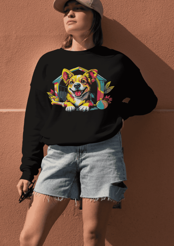Cadeau pop art : pull chien – Image 2