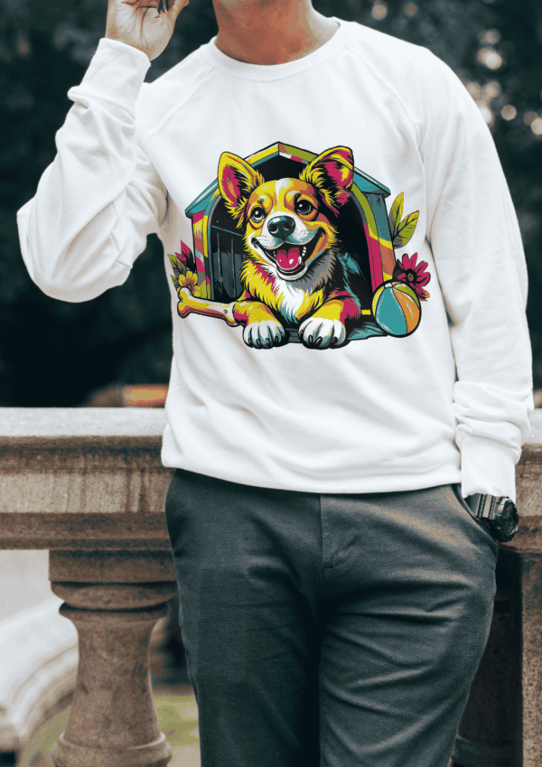 Cadeau pop art : pull chien – Image 3