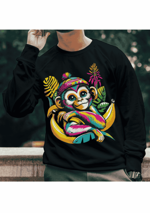 Idée pop art : pull singe – Image 3