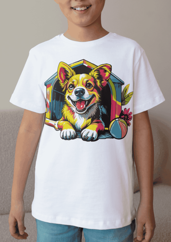 Chien pop art : t-shirt – Image 5