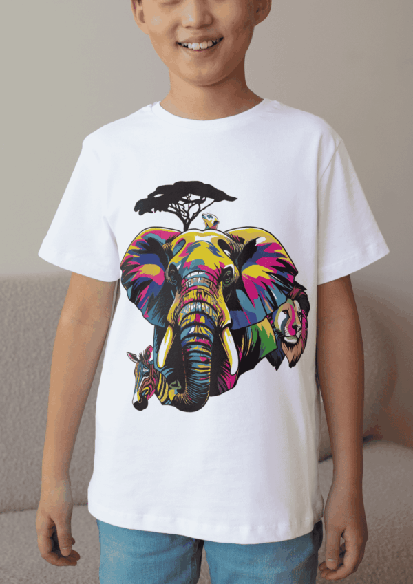 Pop art cadeau : t-shirt savane – Image 6