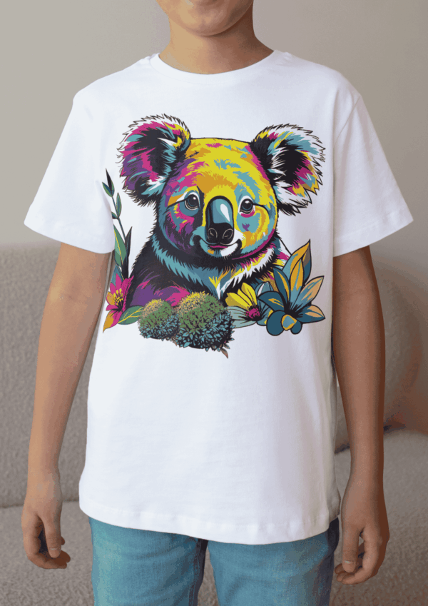 Tee shirt pop art : koala – Image 6