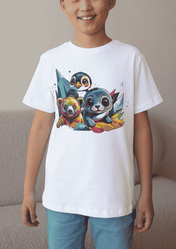 T shirt pop art : animaux polaires – Image 5