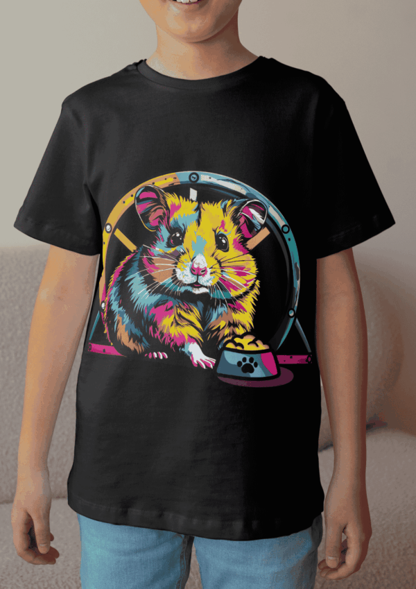 Pop art mode : t-shirt hamster – Image 6