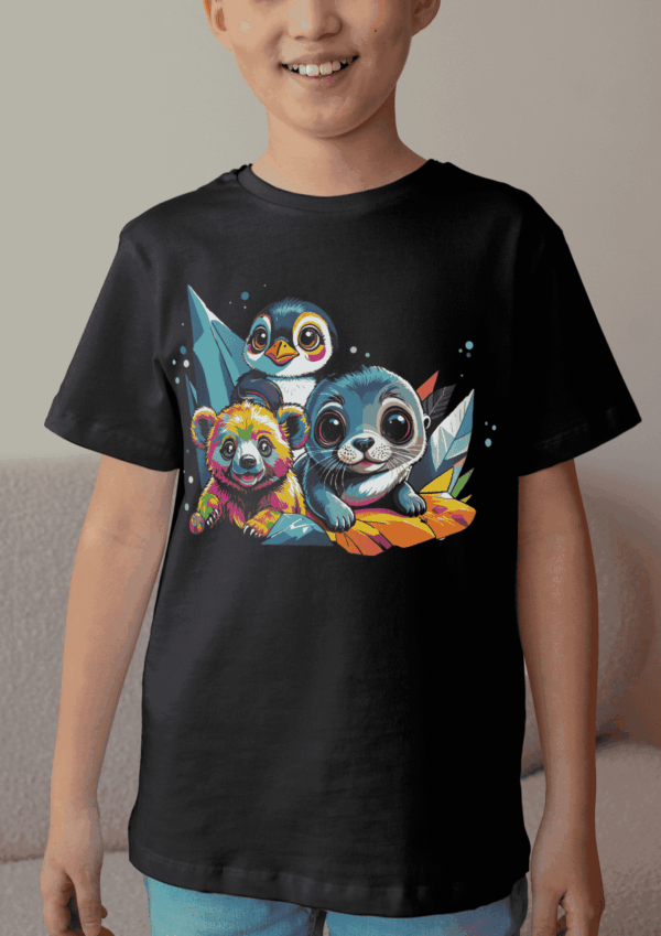 T shirt pop art : animaux polaires – Image 6