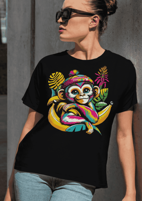 Singe pop art : t-shirt – Image 3