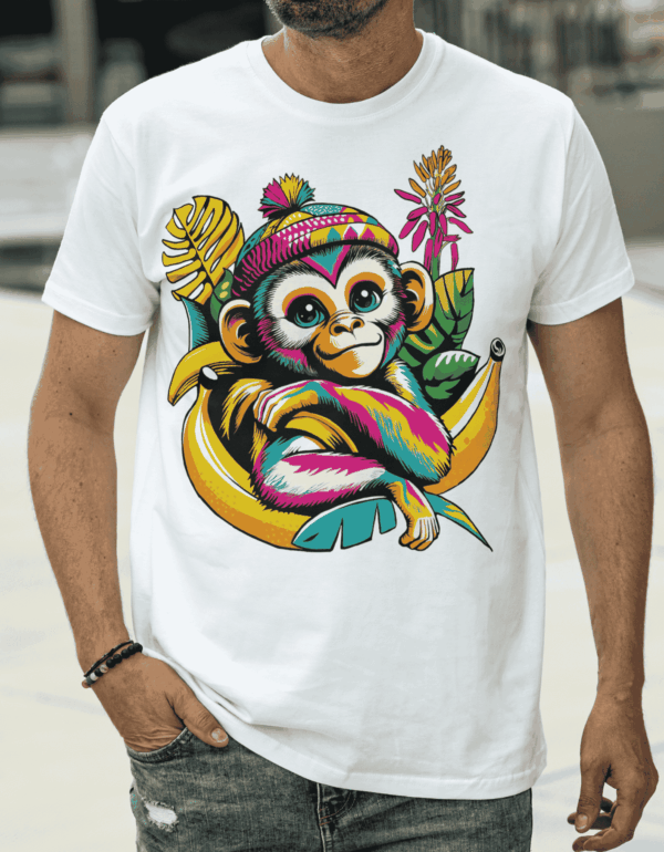 Singe pop art : t-shirt – Image 2
