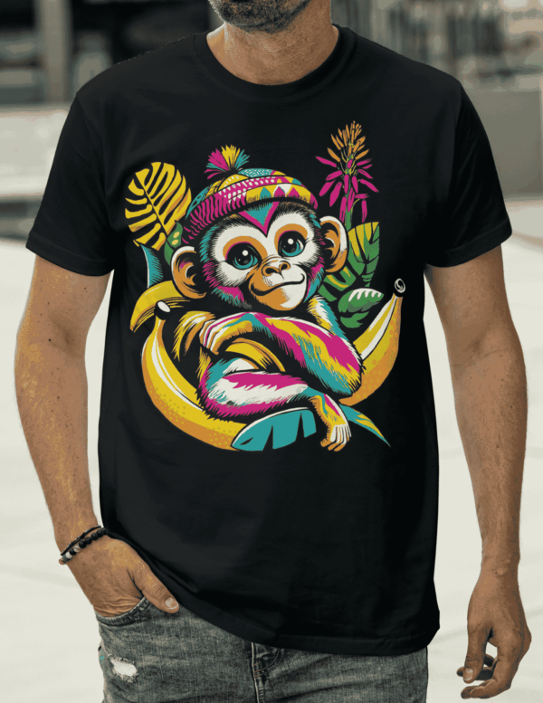 Singe pop art : t-shirt