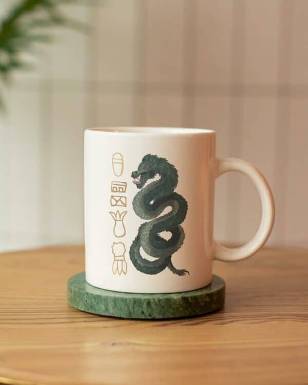 Aztèque symbole : mug dragon