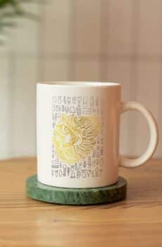 Ecriture maya : mug typo