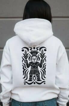 Maya hoodie : sweat Xipe Totec