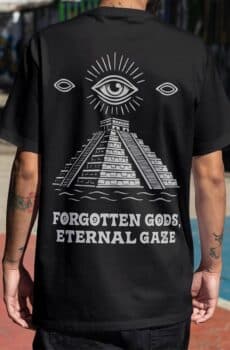 T-shirt inca : pyramide