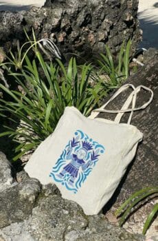 Sac inca : tote bag Xipe Totec