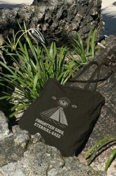 Maya temple : tote bag pyramide