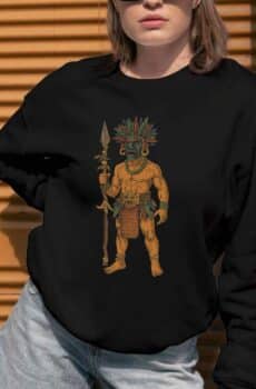 Pull aztèque : homme