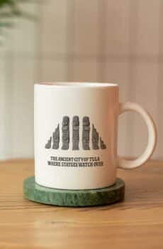 Art aztèque dessin : mug Tula