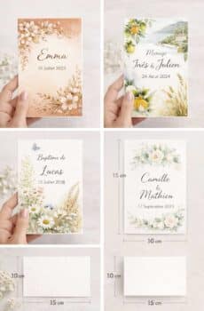 Faire-Part personnalisé 10x15cm